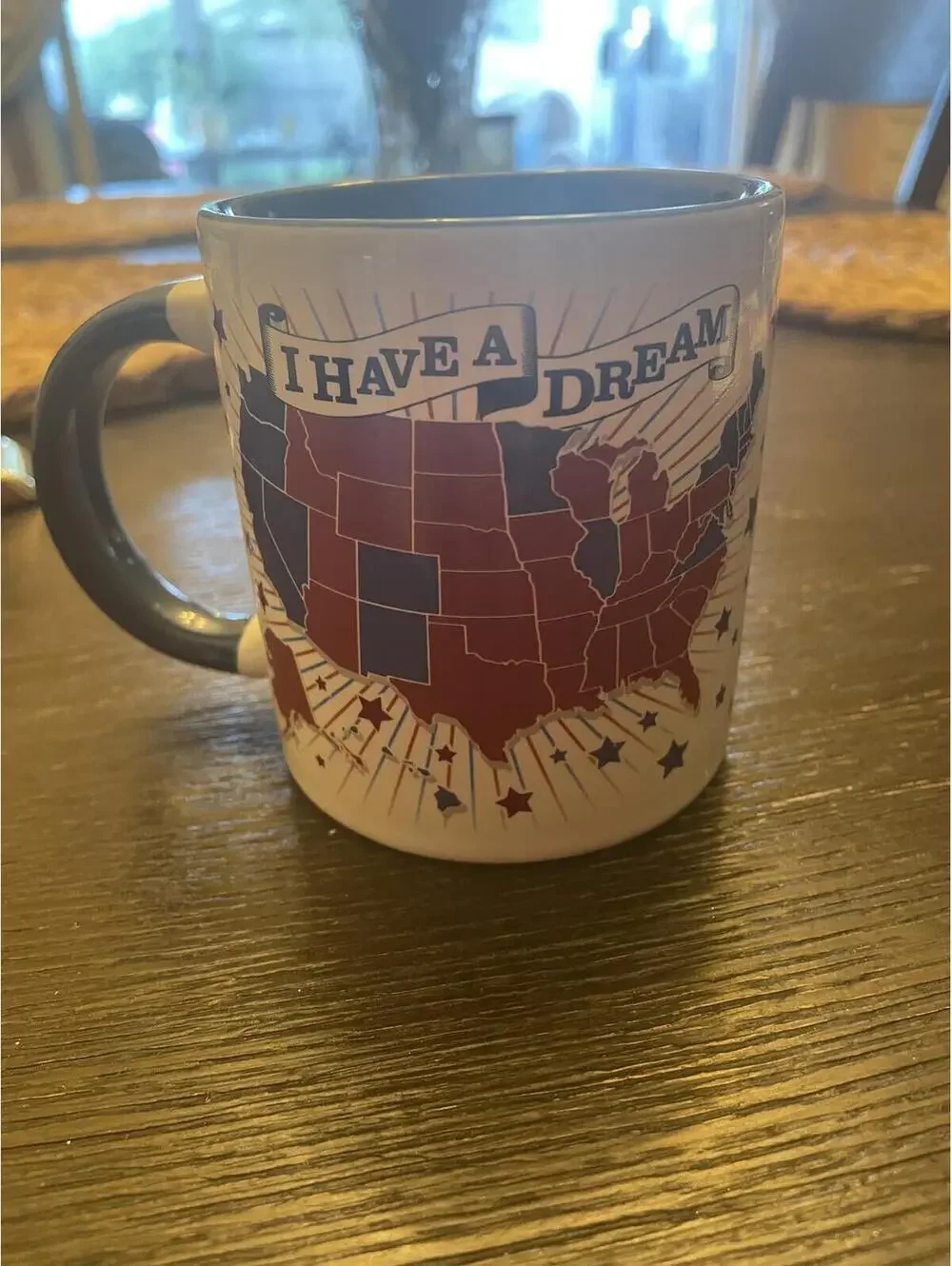 2015 The Unemployed Philosophers Guild‎ I Have a Dream Democratic Dream Mug.